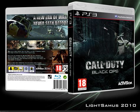 The art features a diverse squad of soldiers fighting in what appears to be world war ii. Call of Duty: Black Ops PlayStation 3 Box Art Cover by ...