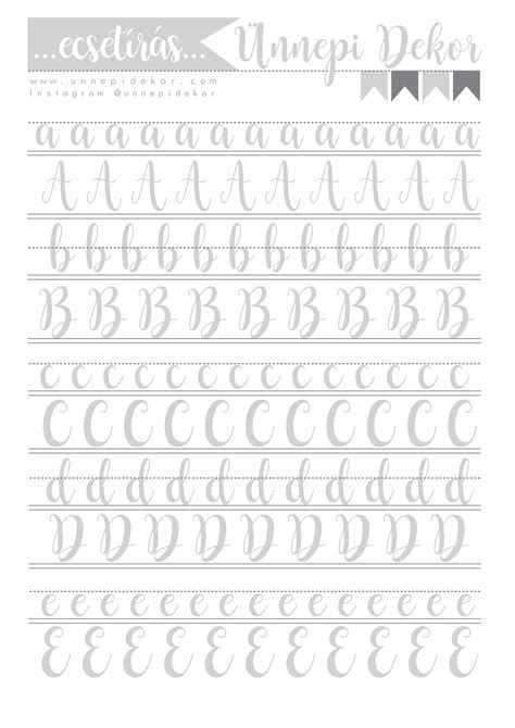 Pin De 𝗁𝖾𝖽𝗈 En Calligraphy Sheets Letras Del Alfabeto Para Impresión