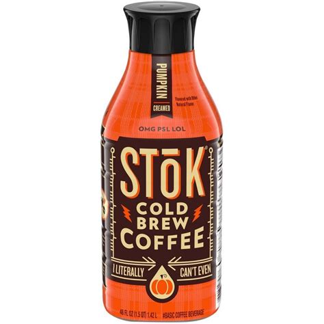 Stok Pumpkin Cold Brew Coffee 48 Fl Oz Reviews 2020