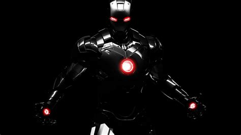 1600x900 Dark Iron Man Wallpaper