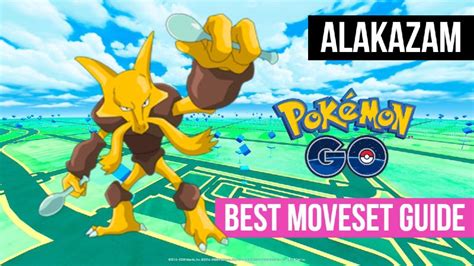 Alakazam Pokemon Go Best Moveset Guide