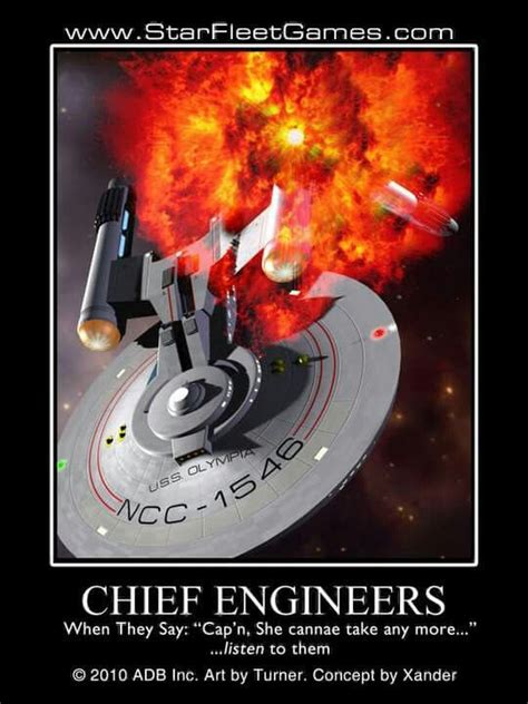 Starfleet Engineers Listen To Them Star Trek Art Trek