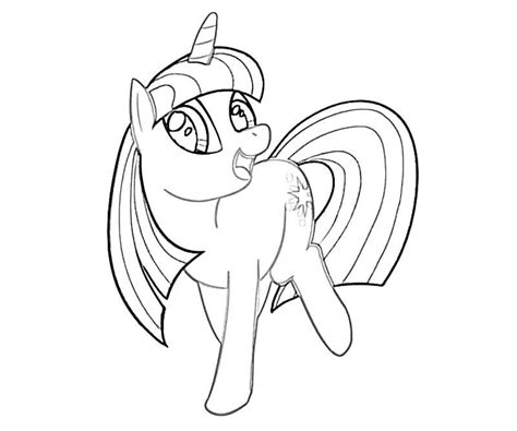 My Little Pony Coloring Pages Twilight Sparkle Coloring Home