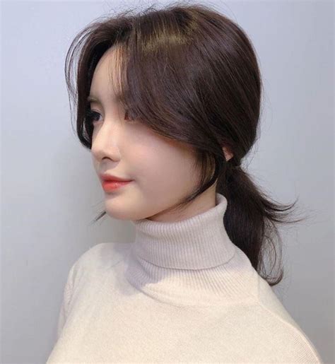 korean haircut with side bangs korean idol