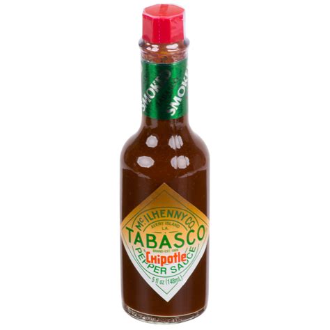 Tabasco® 5 Oz Chipotle Pepper Hot Sauce 12 Case
