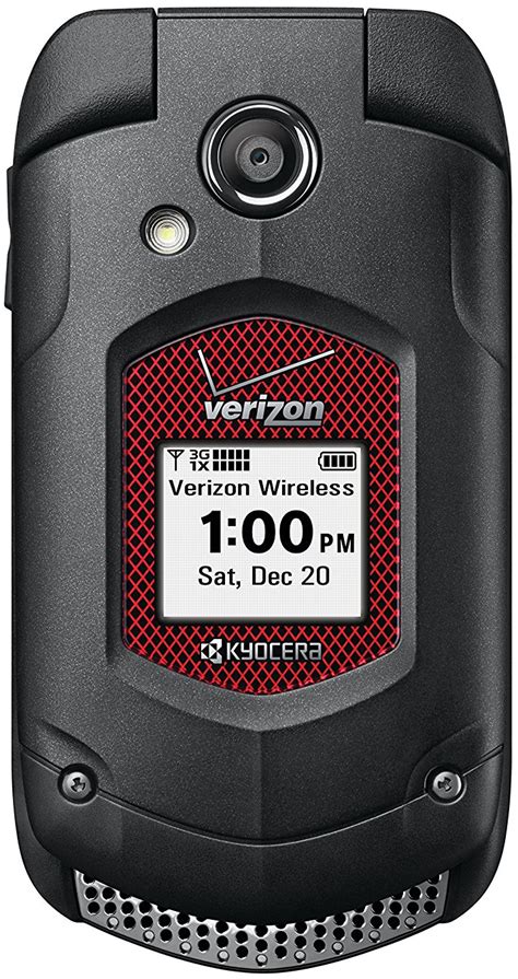 Kyocera Duraxv E4520 Rugged Flip Phone For Verizon Black Mint