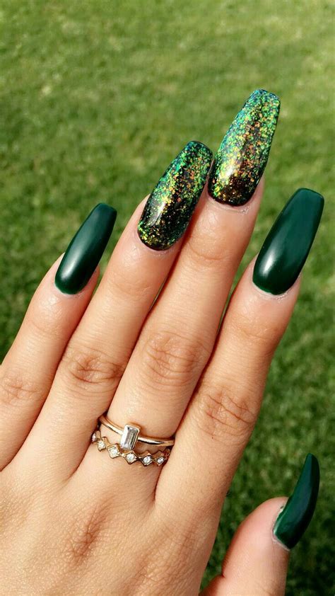Tips/uñas de colores/caja de acrilico x 100 unidades. Pin de Jaqueline Almazán en Uñas. | Uñas acrílicas verdes ...