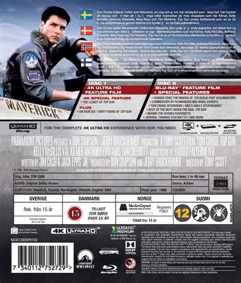 Top Gun 4k Uhd Blu Ray 4k Uhd Future Movie Shop