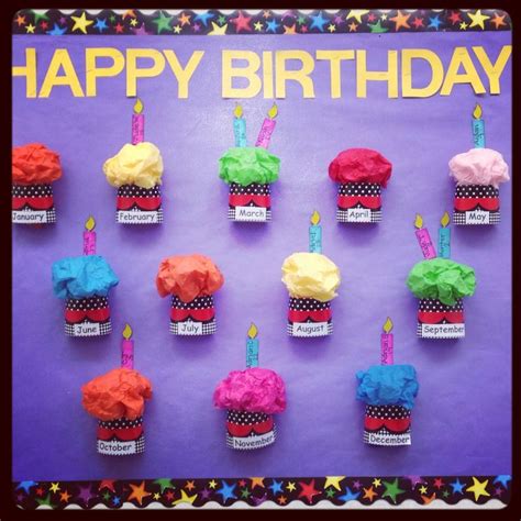 Kindergarten bulletin boards classroom tree toddler bulletin boards daycare bulletin boards preschool classroom themes preschool crafts apple a bulletin board (pinboard, pin board, noticeboard, or notice board) is a surface intended for the posting of public messages, for example, to. Birthday Bulletin Board | Kindergarten | Pinterest ...