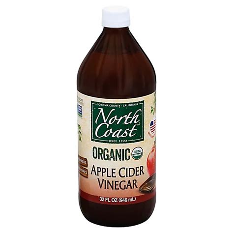 North Coast Vinegar Apple Cider Organic 32 Fl Oz Safeway