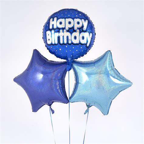 Buy Blue Happy Birthday Balloon Bouquet The Perfect T For Gbp