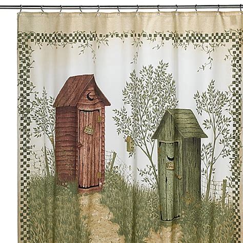 See more ideas about outhouse bathroom, rustic bathrooms, outhouse. Avanti Outhouses Shower Curtain - Bed Bath & Beyond