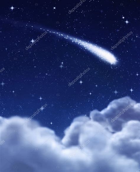 Shooting Star In Night Sky — Stock Photo © Clearviewstock 3337118