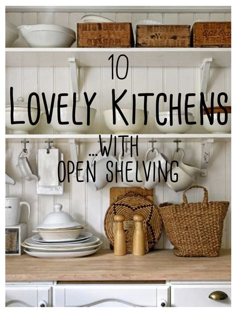 Design Friend 10 Lovely Kitchens With Open Shelves