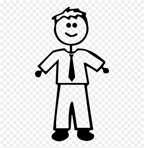 Download High Quality Stick Figure Clipart Business Transparent Png