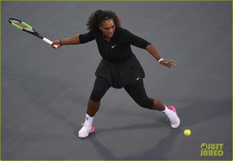 Serena Williams Plays In First Tennis Match Since Giving Birth Photo 4005791 Serena Williams