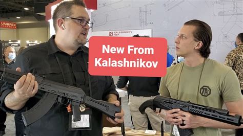 New Kalashnikov Products Shot Show 2022 YouTube