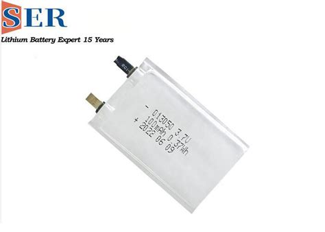 013050 Ultra Thin Battery 3 7v 100mah Rechargeable Lipo 3 7v Li Ion