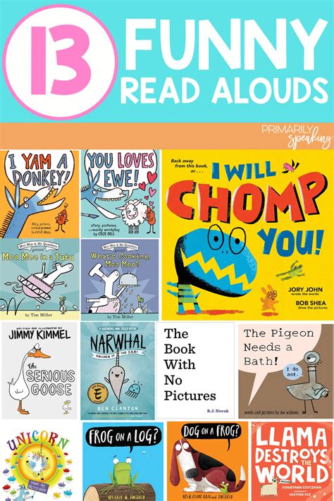 13 Funny Read Alouds Primarily Speaking