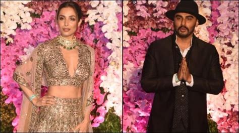 Malaika Arora And Arjun Kapoor Together At Ambani Wedding Party In