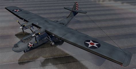 Consolidated Pby 5a Catalina 3d Model By Chipbasschaos