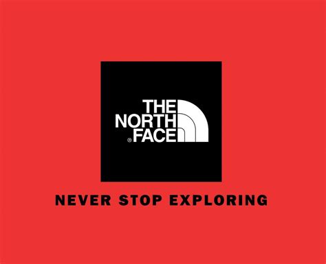 The North Face Brand Logo Symbol Clothes Design Icon Abstract Vector