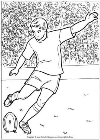 13 divertir coloriage pour fille a imprimer collection. Rugby Colouring Pages | Coloriage rugby, Dessin rugby ...