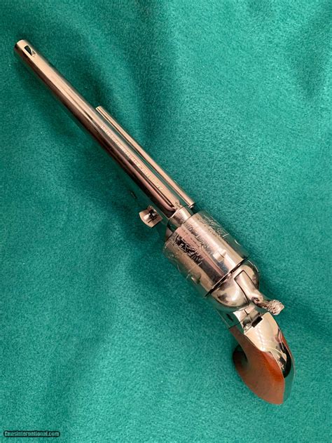 Uberti 1872 Open Top Early Model Revolver Replica Navy Grip This