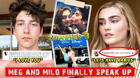 Milo Manheim And Meg Donnelly Open Up About Relationship Youtube
