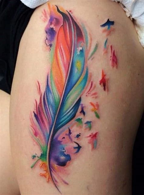 17 Wonderful Watercolor Tattoo Designs