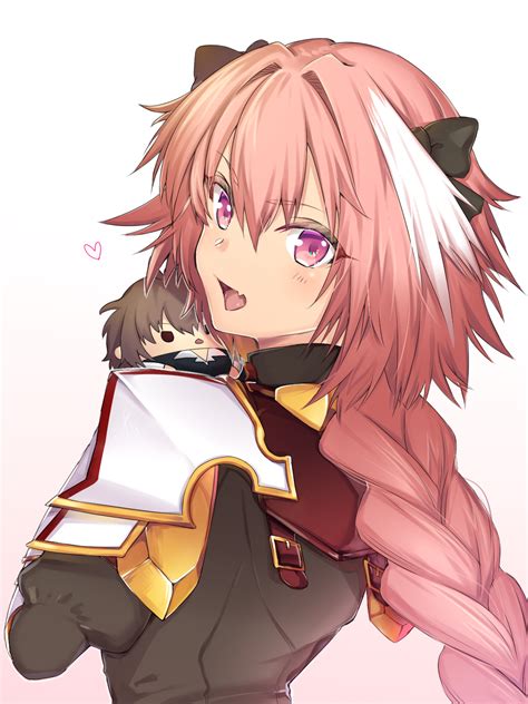 An Anime Character With Pink Hair Holding A Small Cat On Her Shoulder And Looking At The Camera