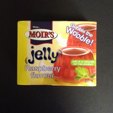 Moirs Jelly Powder Raspberry 80g