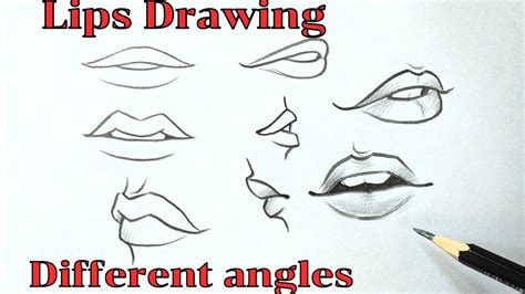 How To Draw Lips From Different Angles Margaret Wiegel