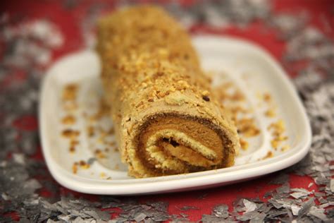 Bûche De Noël Au Caramel Au Beurre Salé