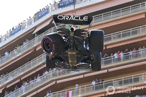 The Monaco Crane Lifts That Present How Pink Bull And Mercedes F1