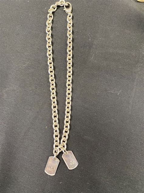 Silver 925 Gucci Necklace