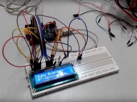 Temperatur Ruangan Digital Dengan Display Lcd Arduino Project Hub