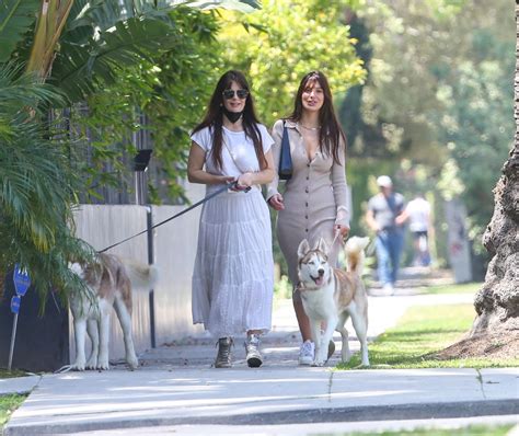 Camila Morrone And Lucila Sola Out With Their Dogs In Los Angeles 0417