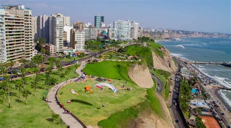 Vista Satelital De Miraflores Lima Imagen O Mapa Satelital