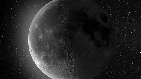 Cette Photo Saisissante De La Lune A été Prise Depuis La Terre Photo
