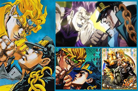 Famous Cover Of Jotaro Vs Dio Recreated In Anime And Games