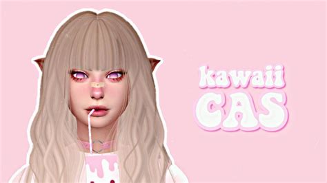The Sims 4 Kawaii Cas Cc Links Youtube In 2021 Sims 4 Kawaii
