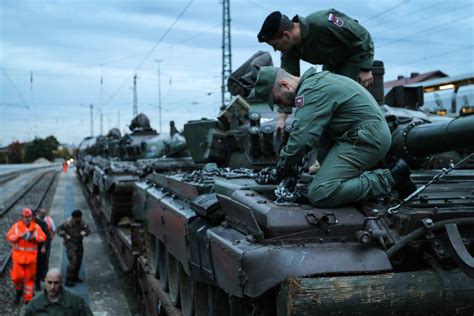 Slovenian Tanks Join The Fleet At The Joint Multinational Readiness