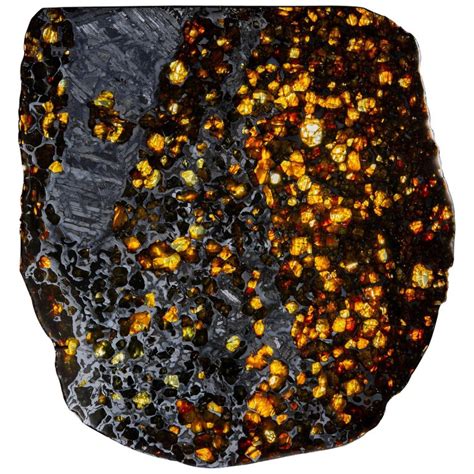Extraterrestrial Gemstones Rare Pallasite Meteorite At 1stdibs