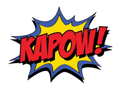 Download High Quality Superhero Clipart Pow Transparent Png Images