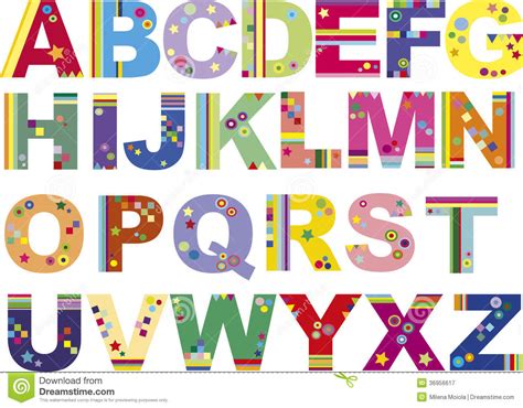 Alphabet stock illustration. Illustration of alphabet - 36956617
