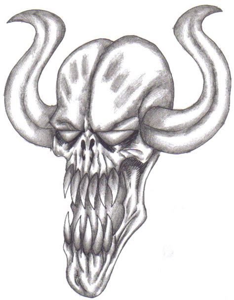 Fantasy Art Drawing How To Draw A Demon Face Hubpages