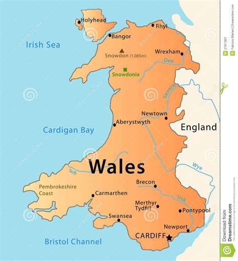 √ National Parks Wales Map