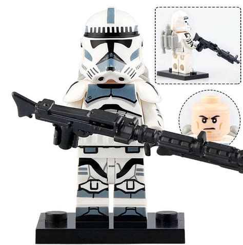 Kamino Security Clone Trooper Custom Star Wars Minifigure Etsy