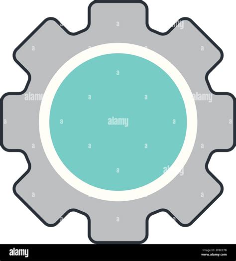 Gray Gear Icon Stock Vector Image And Art Alamy